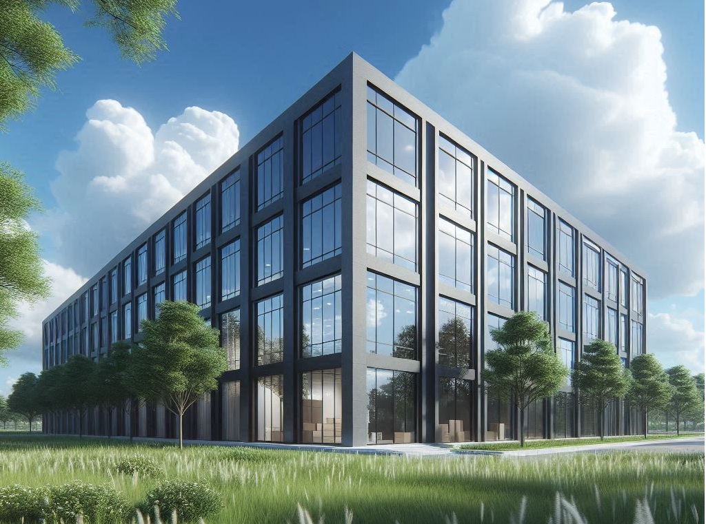 modern warehouse